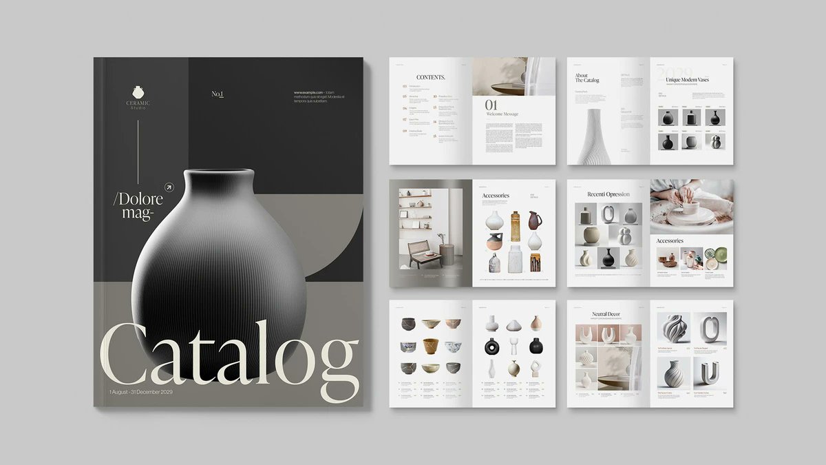 weandthecolor's tweet image. This Adobe InDesign Catalog Template is the Standard for Modern Minimalist Curation weandthecolor.com/this-adobe-ind…

#design #graphicdesign #catalog #catalogtemplate