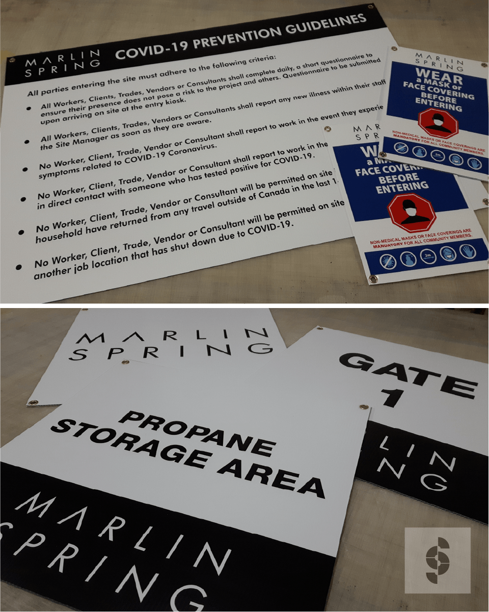 SenSigns's tweet photo. Safety signage supports safer job sites.This project included hazard warnings, PPE rules, health &amp; first aid signs, site access, and contactless sign-in—built for clarity and compliance. For safety’s sake. Thanks to OUR ARK. Give us a call to keep your site safe &amp; secure. https://t.co/fb1af3wbHa