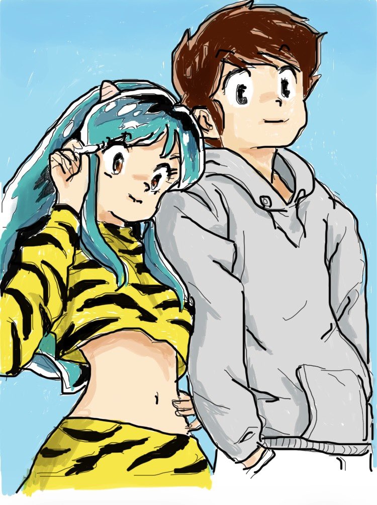 いつまでも　なかよし💓

#うる星やつら #uruseiyatsura