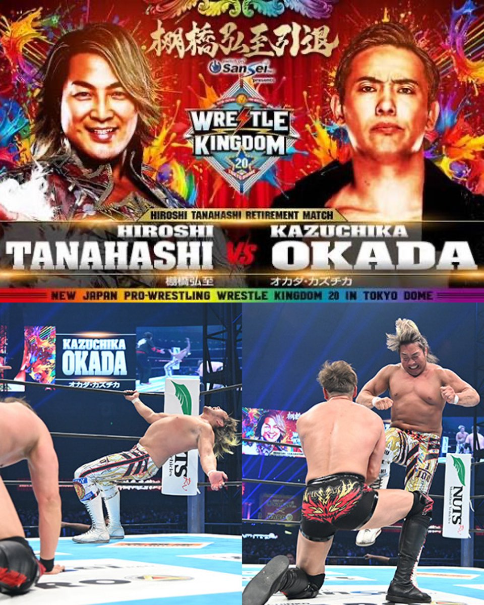 KXNGAO's tweet image. Wrestling Observer Newsletter: Dave Meltzer has rated Hiroshi Tanahashi vs Kazuchika Okada from Wrestle Kingdom 20... BROKE THE SCALE WITH SIX STARS!!!

⭐️⭐️⭐️⭐️⭐⭐️

THE ACE OF THE UNIVERSE GOING OUT WITH A SCALE BREAKER🐐🐐🐐🐐🐐