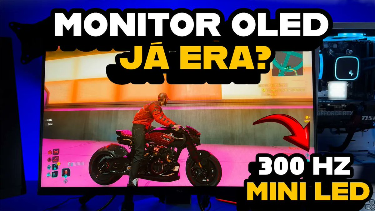 ✅ Monitor Gamer TCL 25 Polegadas QLED Mini LED Full HD G64 300Hz 1ms (GtG) Freesync HDR 600 nits  
🔥 R$ 1.599 
✳️ Cupom: AGORAOUNUNCA 
👉 Acesse: mercadolivre.com/sec/13KjnpA
🔥MEU REVIEW DELE: youtube.com/watch?v=itdJeb…
▶️ Participe do meu grupo de promoções: chat.whatsapp.com/JWhCgZ2P2cB9vm…