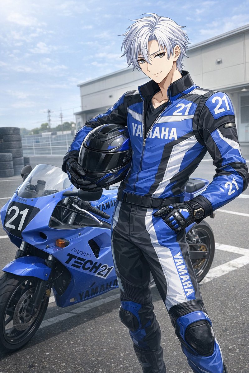 #愛車を擬人化
相方のだけど
同一人物でやったけど両方ともいい🤭