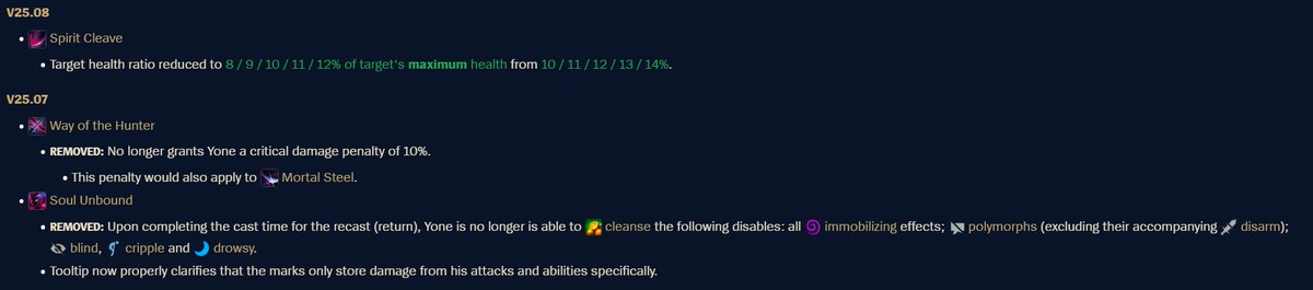 Blz riot agr q o yone voltou a ter penalidade de critico pode reverter o E e o W dele tbm ne?