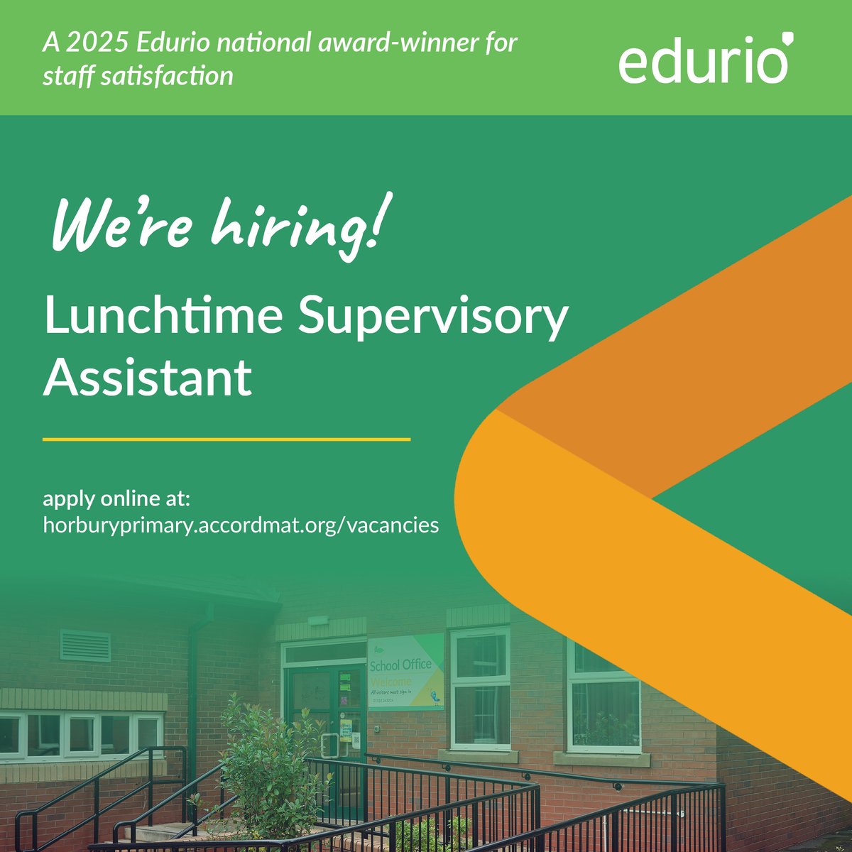 We are seeking a Lunchtime Supervisory Assistant with excellent interpersonal skills, confidence and initiative. As part of our friendly team, you’ll have access to extensive employee benefits and a healthcare cash plan. Find out more and apply: bit.ly/4iHeLmx.