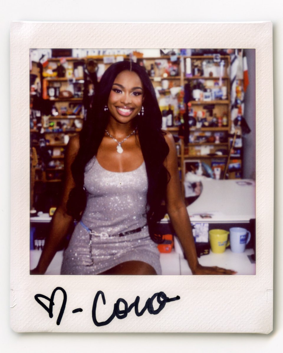 Coco Jones for Tiny Desk. 📸