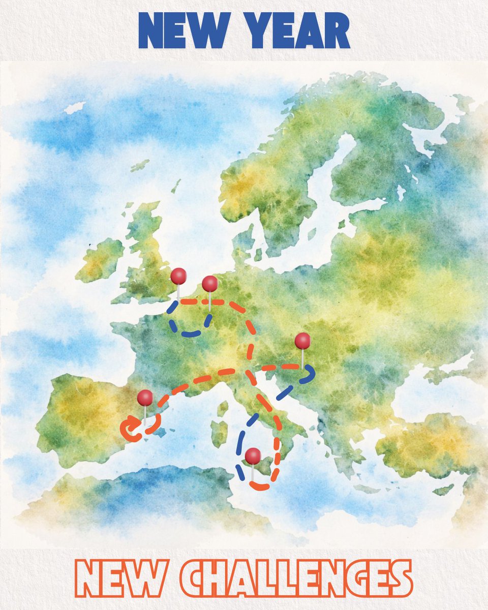 WordsOfEurope's tweet photo. 📝 2026: New Year, New Challenges 🇪🇺

A new year has begun, and Ways of Europe is ready to continue its journey in the name of participatory democracy across Europe ✨

In 2026, the project moves forward with new milestones and shared objectives. https://t.co/oVdMufokcY