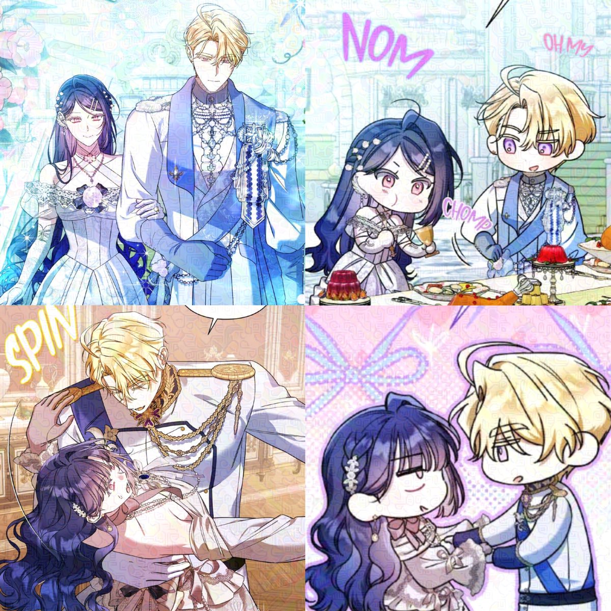 kedreye's tweet photo. the couple                                the chibi https://t.co/CNgG1BClEJ