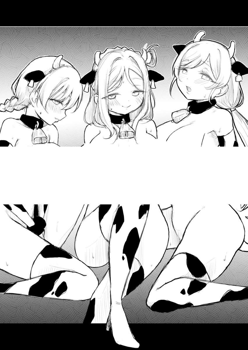 (※センシティブリクエスト漫画)
"牧場見学"に来た恋を案内するきな子。その牧場ではたわわなお乳の家畜さんたちが飼われていて…(1/3) 