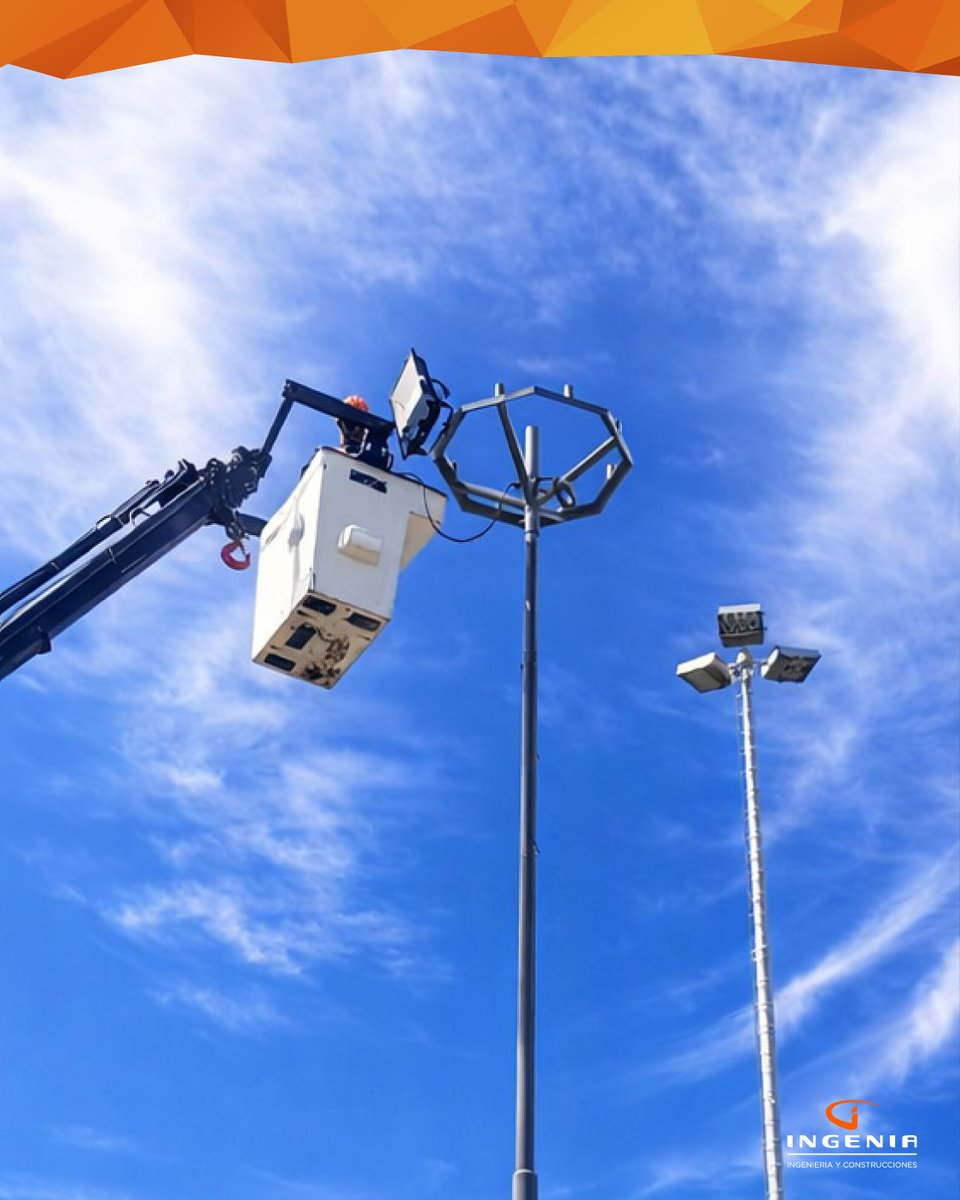 ingenia_sa's tweet photo. AVANCE DE OBRA 👷🏻🚧

Avanzamos en la obra de Iluminación Bajo Viaducto Estadio Mario Alberto Kempes.

🚧 Llevamos a cabo la ejecución completa de la obra: Nexo Eléctrico en Baja Tensión, Tendido Subt. de Alimentadores, Tableros, torres de Iluminación, montaje de Luminarias. https://t.co/hYhTNuEYBj