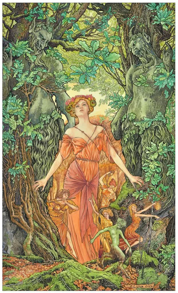 "Animists are people who recognize that the world is full of persons, only some of whom are human"
~ Prof. Graham Harvey

art: Ed Org