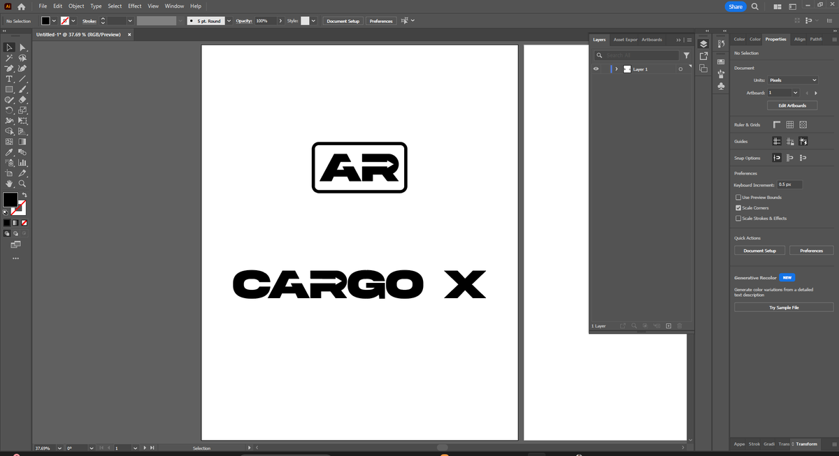 99Angels__'s tweet photo. As part of my work today, I created a logo for a logistics brand Cargo X. Cargo X is meant to evoke speed and modernity, showing the brand's commitment to seamless logistics solutions.

What do you think about this logo? https://t.co/d1OeLWTVmc