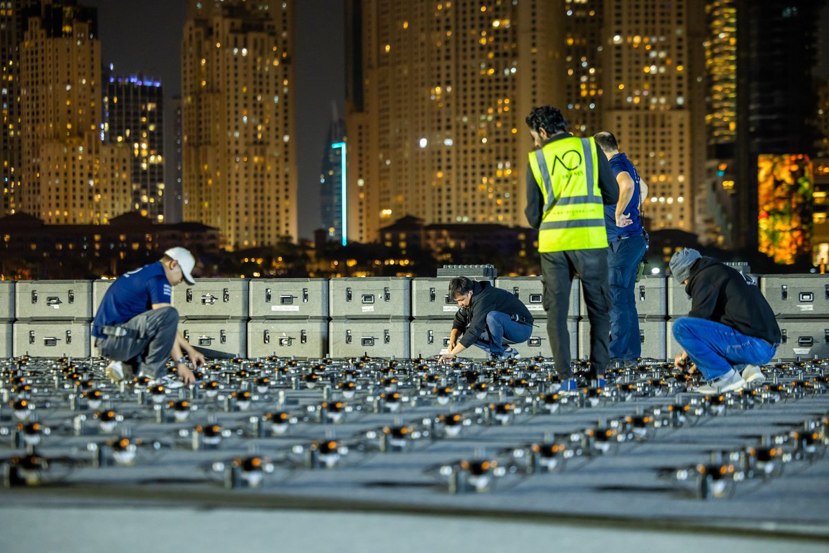 DigitalInkDubai's tweet photo. Dubai Shopping Festival (DSF) enters its final weekend... And its drone show concludes 11 Jan 2026.

Since December, The DSF Drone Show has delivered 78 performances, lighting up the skies above Bluewaters Island and The Beach JBR twice nightly at 8pm and 10pm. https://t.co/sX2LYVYO0q