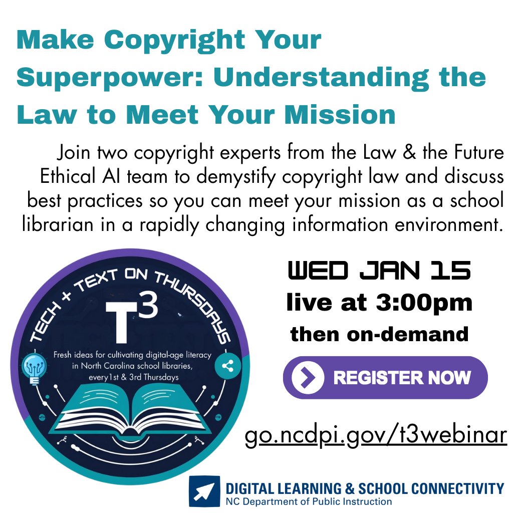 NCDPI DTL tweet media