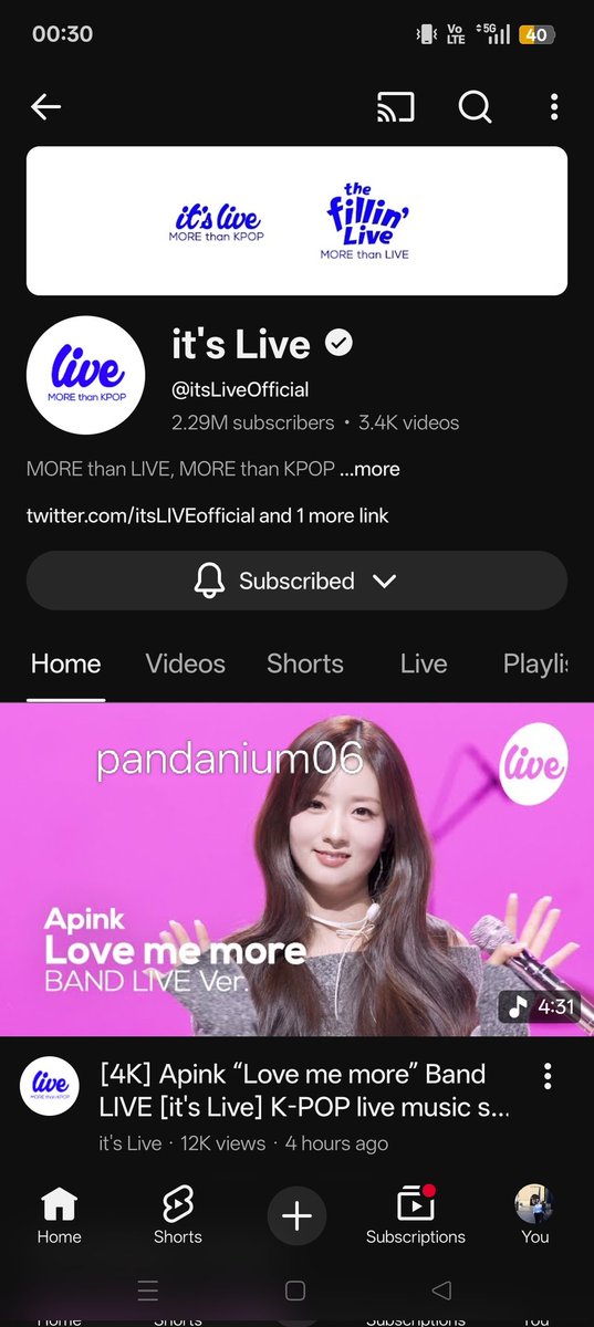 #itsLive_event_Apink
Love me more 노래 너무 좋아요. 정말 아무리 들어도 지겹지 않다. 이츠라이브 초대해주셔서 감사합니다. 나의 에이핑크는 정말 너무 예쁘다. 초롱이가 여기 가사가 너무 좋아요 swear swear swear.