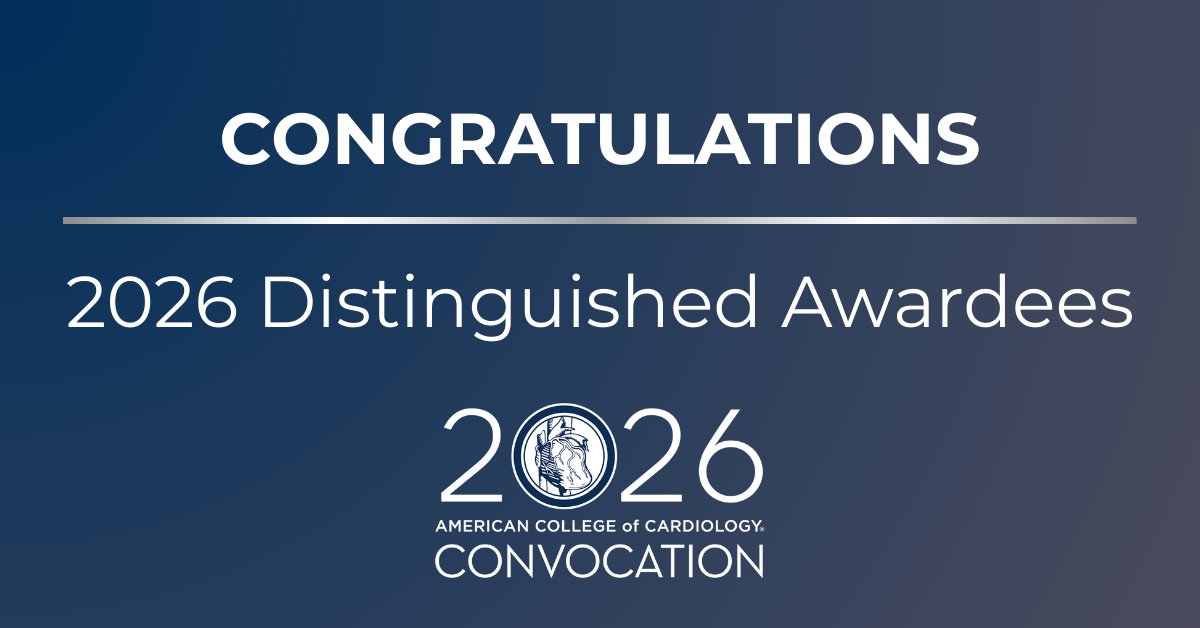 American College of Cardiology tweet media