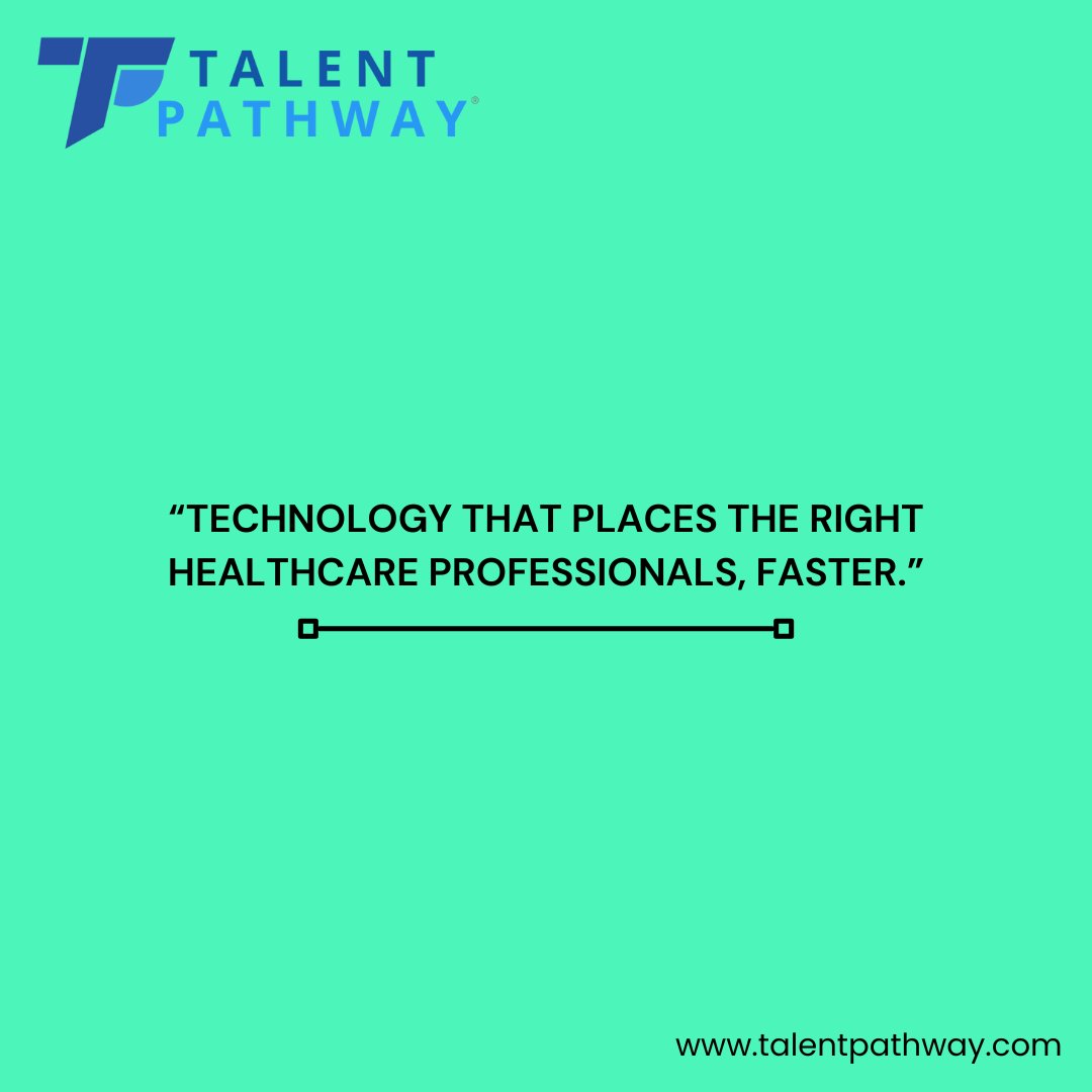 TalentPathwayUS's tweet image. Finding the right talent in healthcare isn’t just about filling roles—it’s about building teams that deliver better patient care. 
Ready to transform your hiring process? Let AI do the heavy lifting!