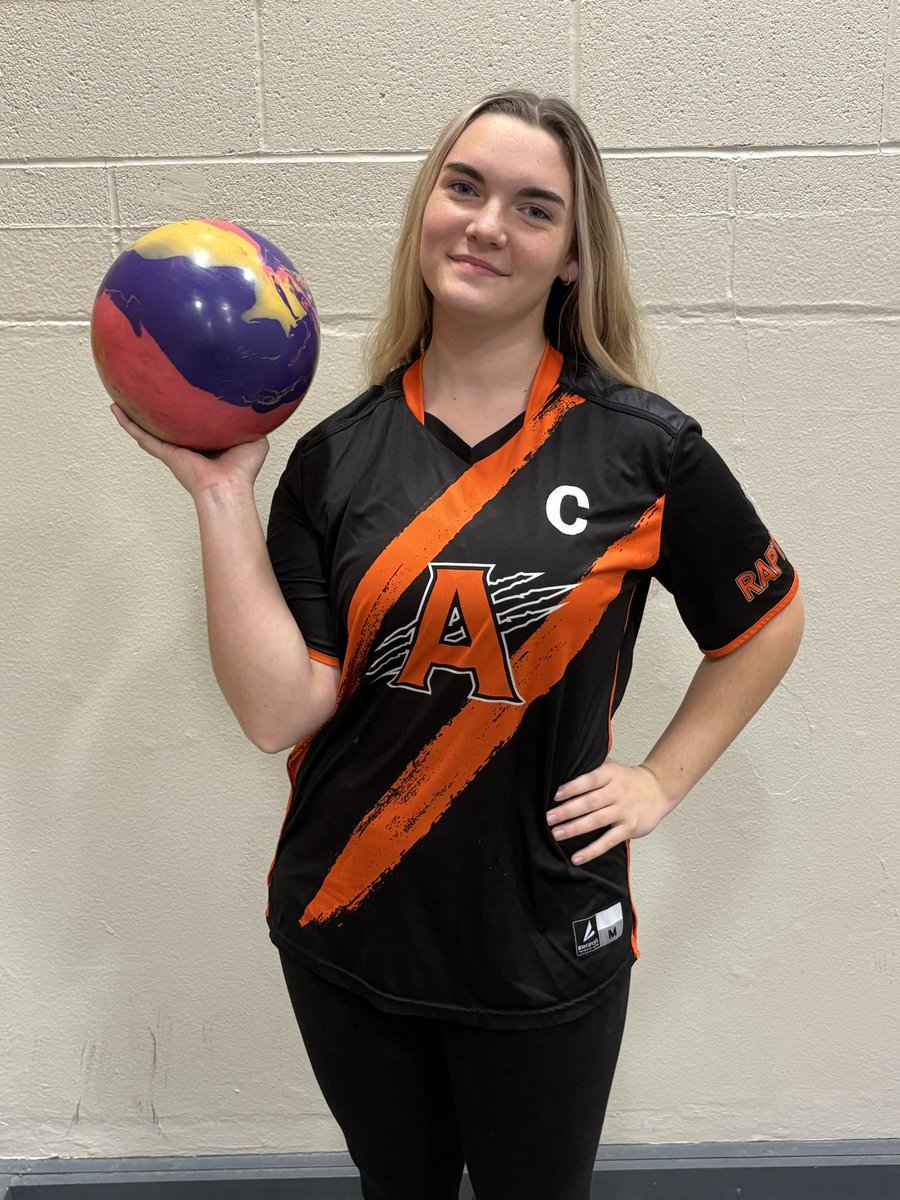 🏆 NEW SCHOOL RECORD 🏆

Team Captain Paige Ward rolled the highest series in AHS Girls Bowling HISTORY with 429 pins (242, 187) in a win over Walnut Hills on Thursday 1/8.

Her 242 game also ties the school record for highest single game. 🎳🔥
#AHSBowling <a href="/PW0804/">Paige Ward</a>