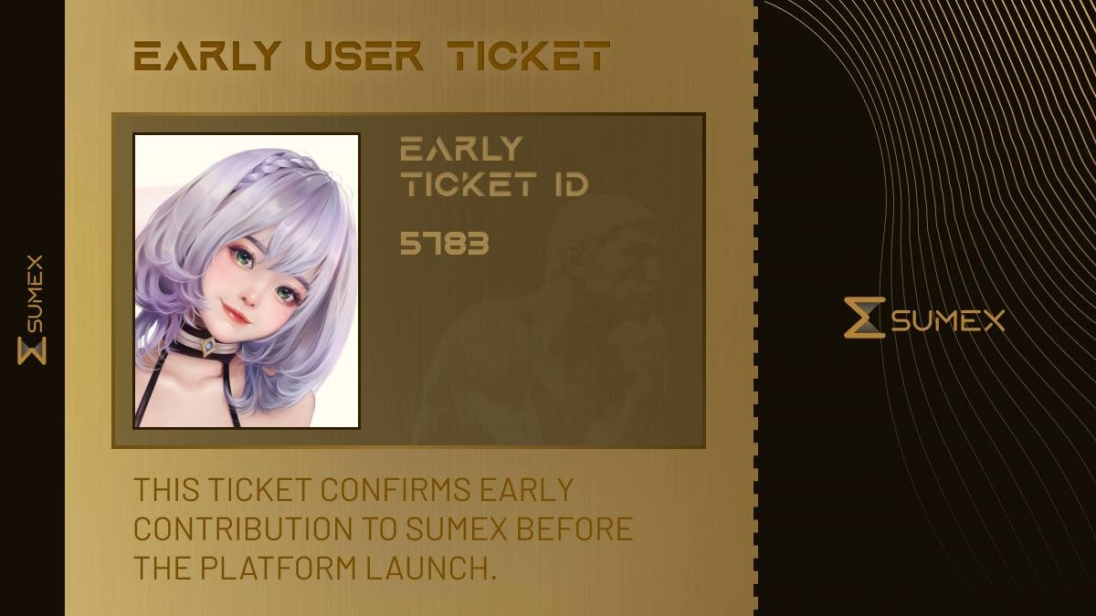 Coliform16's tweet photo. I want to become one of the EARLY BIRDS in @Sumex_Labs!

Only 5,000 roles - and they’re getting claimed fast.

Their first OG-PASS wave was claimed in just one day, I’m not missing this one.

TGE SOOOOOON!

btw - check out my excellent ticket https://t.co/hEkx8QjhUs