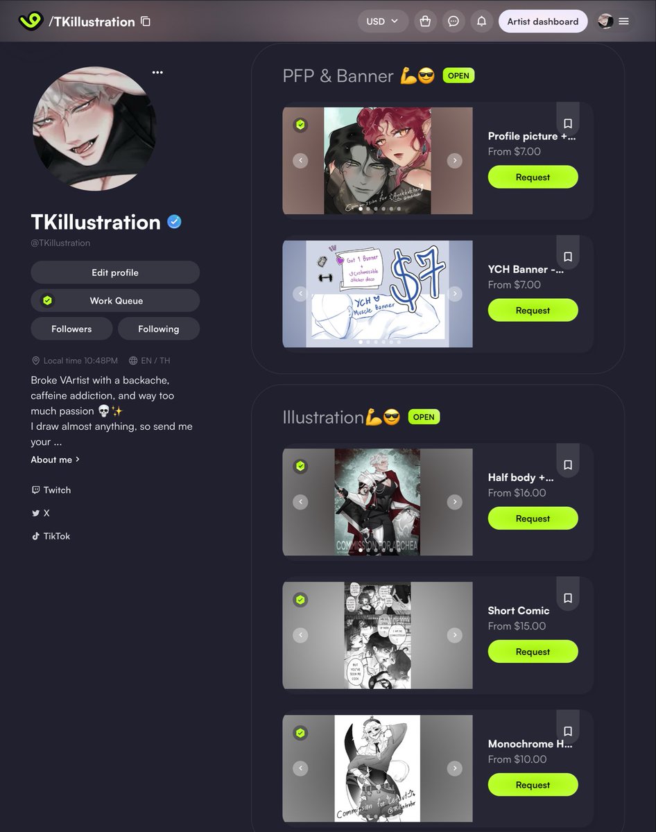 TKillus 💪😎 (on VGen) tweet media