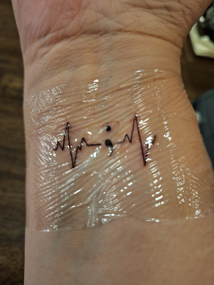 Mit 47 mein erstes Tattoo... mit sehr starker Bedeutung für mich.