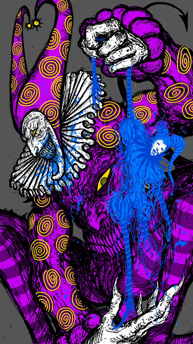 Carapace777's tweet image. Clownish pecking order