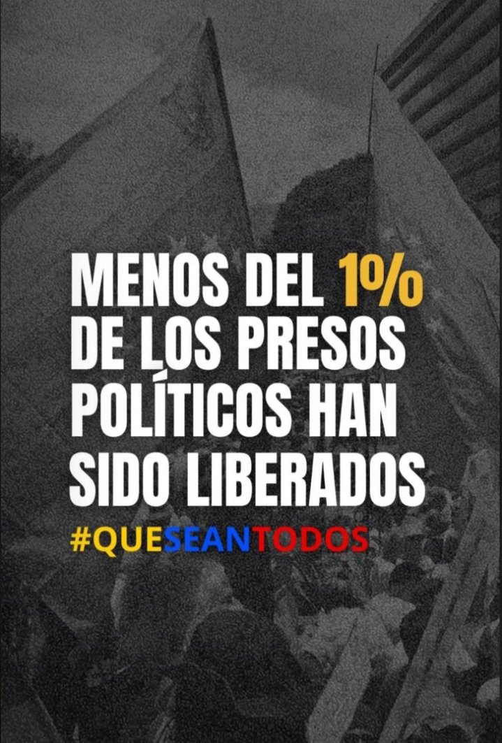 bloqueDM's tweet image. De los cientos de presos políticos que se prometió liberar, las cifras actuales no llegan ni al 1%. La angustia de las familias venezolanas no se calma con anuncios, sino con boletas de excarcelación reales. Promesas incumplidas que mantienen hogares vacíos. 🇻🇪🚫 #Libretad