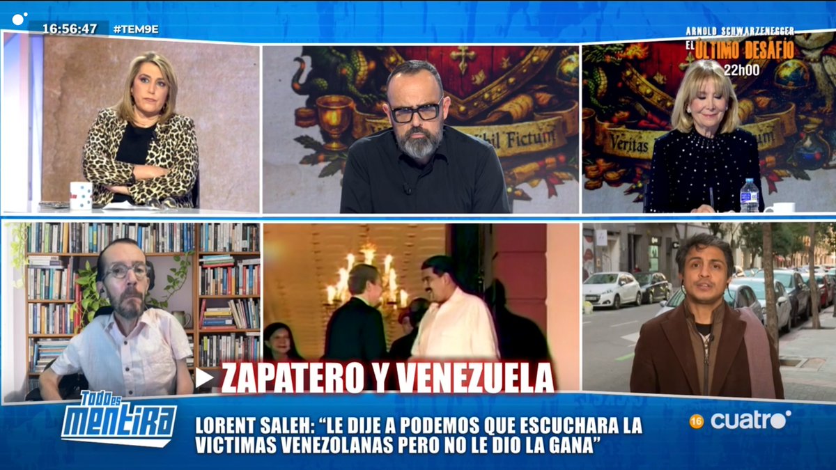 todoesmentiratv's tweet image. Lorent Saleh, expreso venezolano: "Le dije a Podemos que escuchara las víctimas venezolanas pero no le dio la gana". Hablamos Con Pablo Echenique sobre estas declaraciones.

#TEM9E
cuatro.com/en-directo/