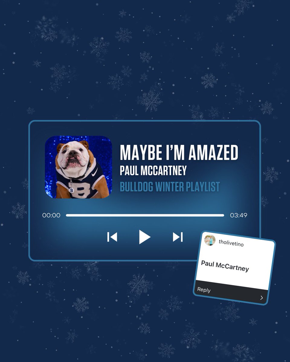 butleru's tweet image. The songs keeping us cozy this winter. What else are you listening to? ❄️