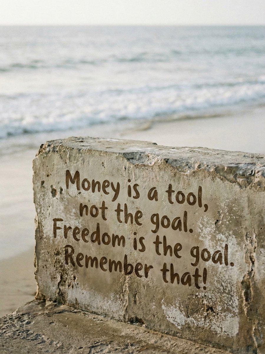 Freedom is the goal.