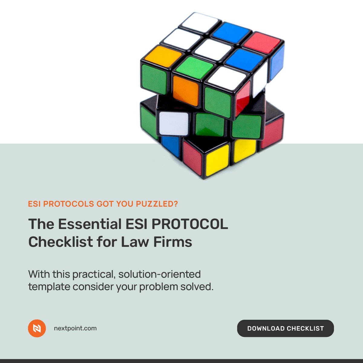 Nextpoint's tweet image. ✔️ eDiscovery Checklists You Need: ESI Protocols

Our checklist walks you through the key questions and considerations to build a protocol template tailored to your firm’s needs. Download your free copy today.

🔗 bit.ly/455GdXo

#LegalTech #ESIProtocols #eDiscovery