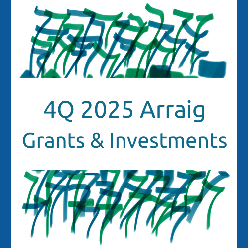 *Arraig Entrepreneurship Grants*
--
Uttam Singh Somvanshi. For prototyping and piloting an indoor navigation map with a dynamic emergency evacuation system. <a href="/nakshatramaps/">Nakshatra Maps</a> 

Kush Agrawal. For Cipher - a tax filing solution for small and medium-sized HFT firms, handling high