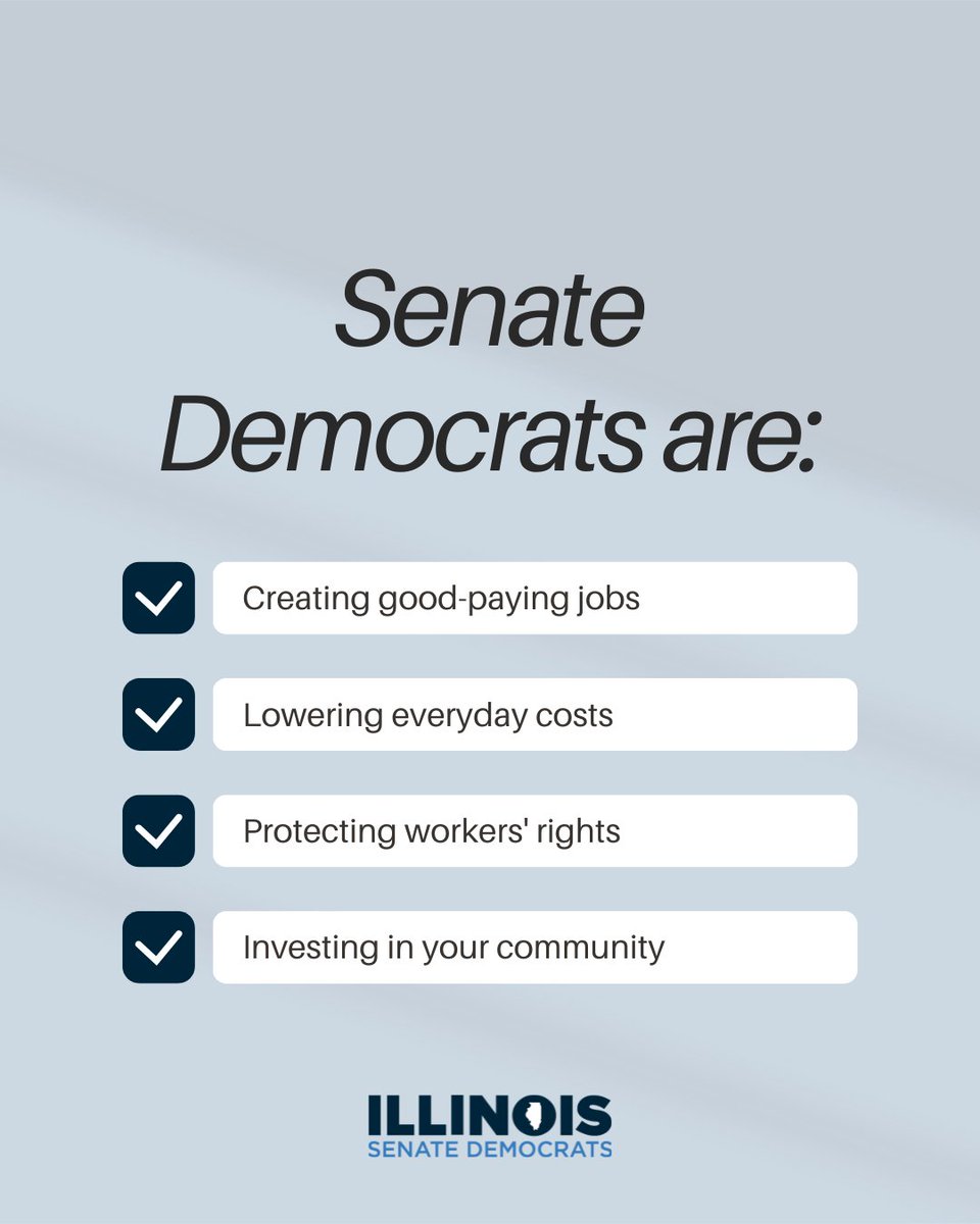 Elect IL Senate Dems tweet media