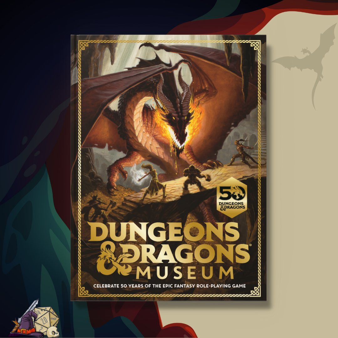 StudioBooks's tweet image. If recent ✨ things ✨ have piqued your interest in D&amp;amp;D, The Dungeons &amp;amp; Dragons Museum is the perfect introduction to the world and legacy of the epic fantasy RPG! 🧙