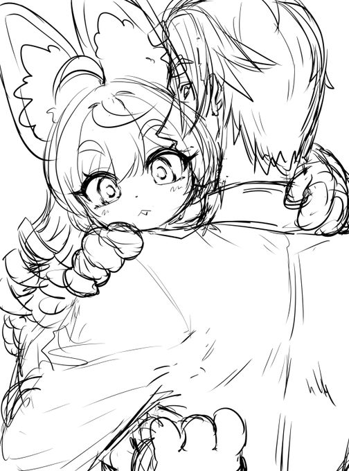 なんか描こうとしてやめたカンジのヤツ 