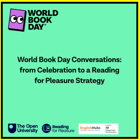 OpenUni_RfP's tweet photo. Have you heard our latest podcasts in collaboration with World Book Day and English Hubs? Do have a listen - 3 in the series with linked resources. Perfect for your next staff discussion! https://t.co/GBnOL2nS0O https://t.co/JVOwwjulry