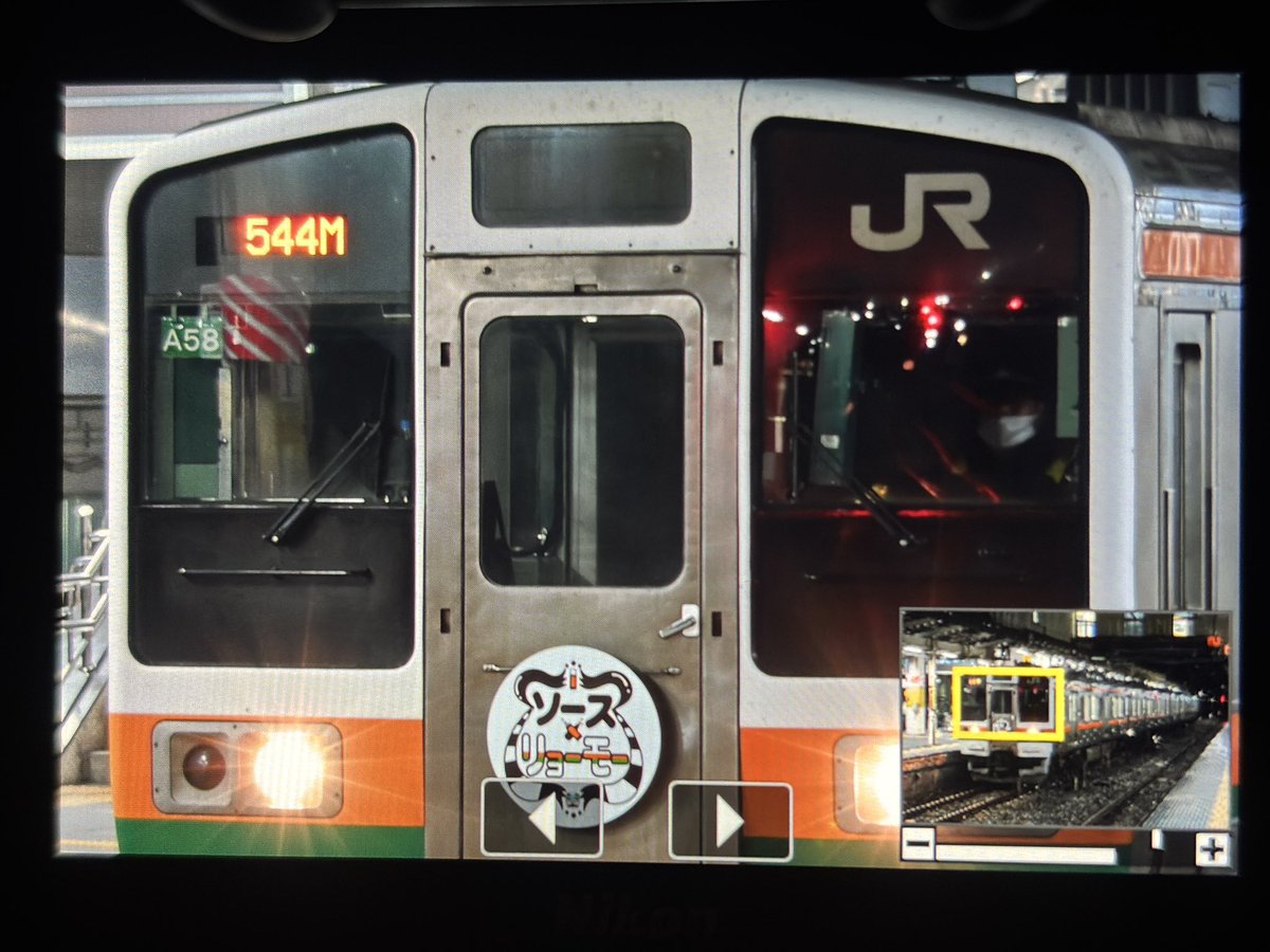 それで貨物撮り行ったらなんかたまたま来ました