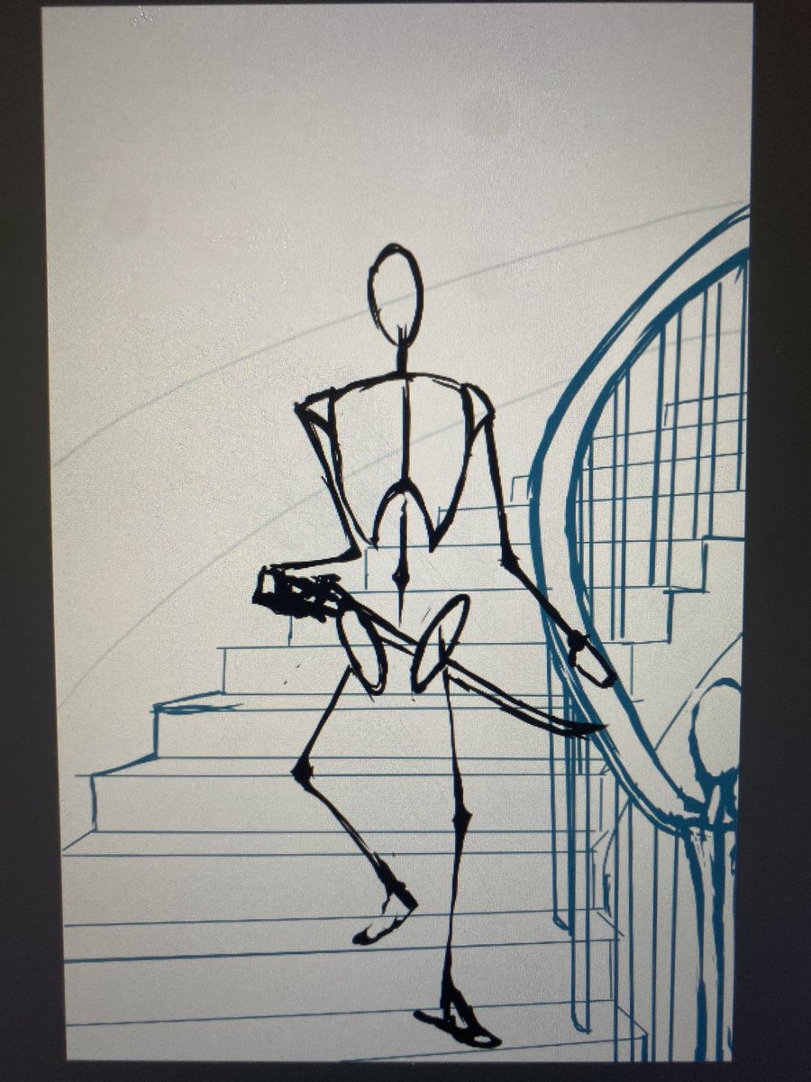 Taking my base sketch for a dnd illustration and filling it out over on Twitch and YouTube!
Links in profile as always!
(Yes I took a photo of the screen because I wanted it low quality, screw AI)
#art #dnd #twitch #vtuber