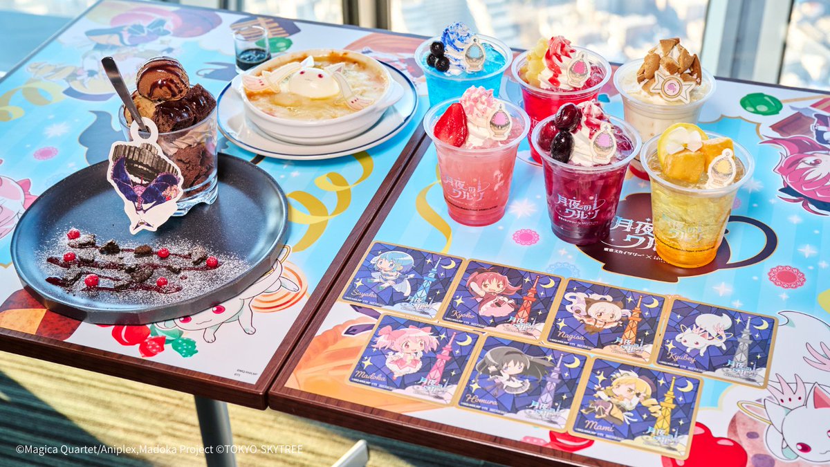 イベント限定カフェ☕／ キャラクターに囲まれた空間で楽しむ
