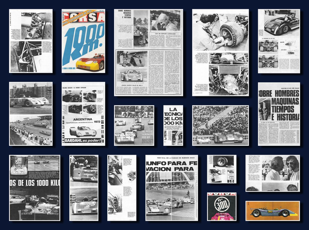 PatoG82's tweet photo. 9 de Enero de 1972, 1000 KM de Buenos Aires para el Mundial de Marcas 🏁
EL TRIUNFO PARA FERRARI, LA OVACIÓN PARA LOLA
"Peterson/Schenken/Ferrari: Una fórmula que se las trae. La gran revelación: El nuevo Lola T 280 con Wisell al volante"
Notas Corsa 🔗 https://t.co/1nczXibTd9 https://t.co/4psy7Wn4Z7