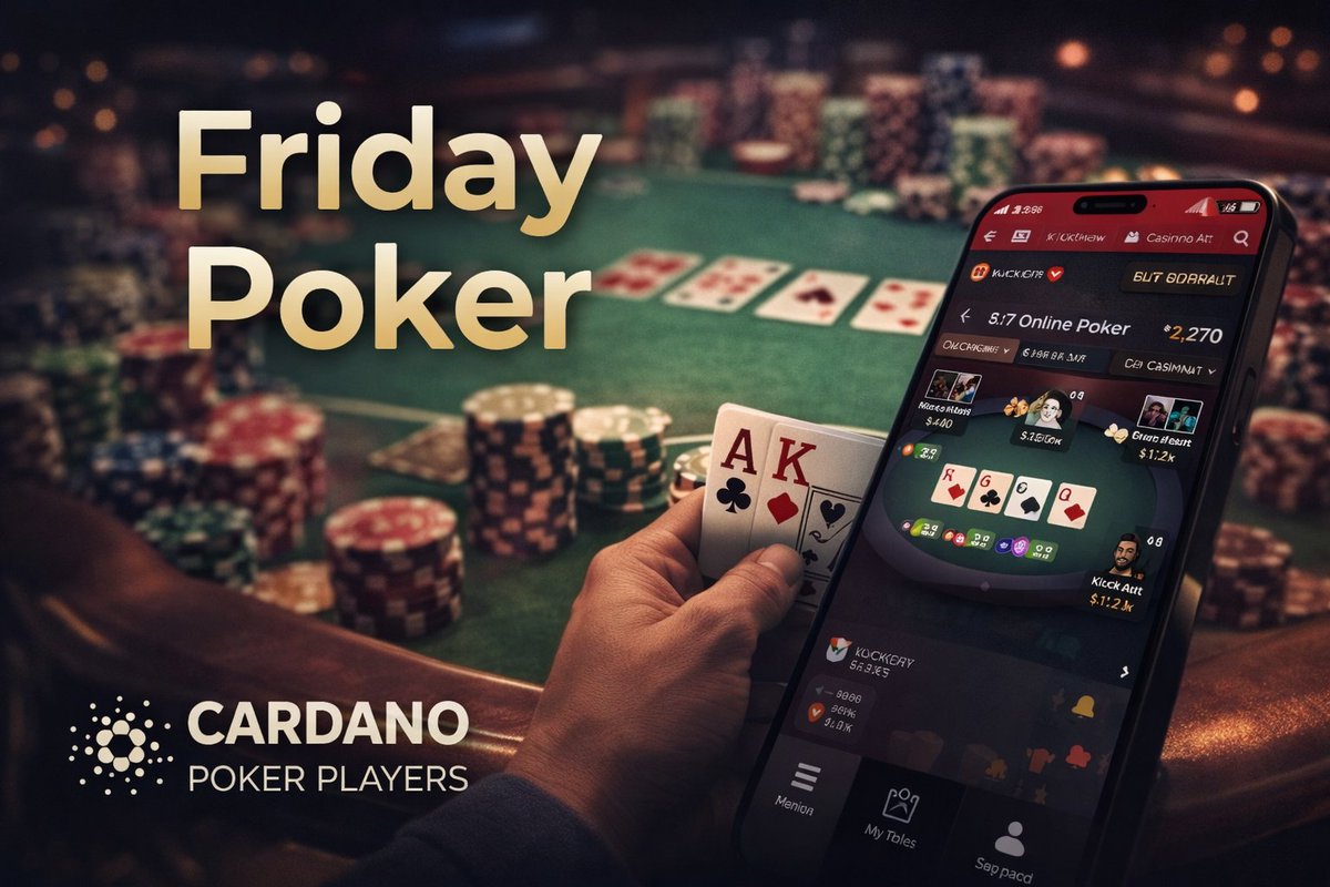 Cardano Poker Players (@ADAPokerPlayers) / Posts / X