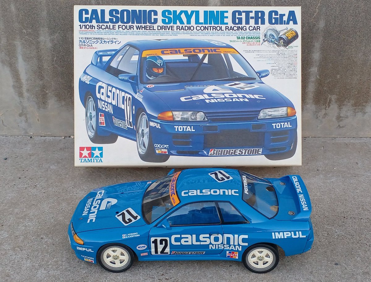 タミヤ電動RC 1/10 カルソニック・スカイラインGT-R G r.A 【公式通販】