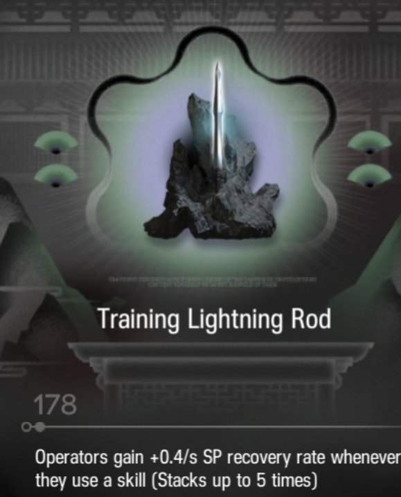 DoodleHetch's tweet image. I like finding nice combinations for future runs of IS6 in #Arknights especially if it works for certain units.
Imagine with medic defenders with these relics?
Sp recovery is faster.
Heals will be stronger.
Deal damage while blocking units fromhugd built up atk thanks to 123.👓