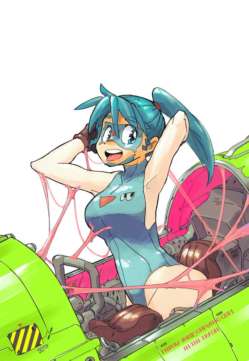 「メカ&amp;ガール!」|mzn/ミズノシンヤのイラスト