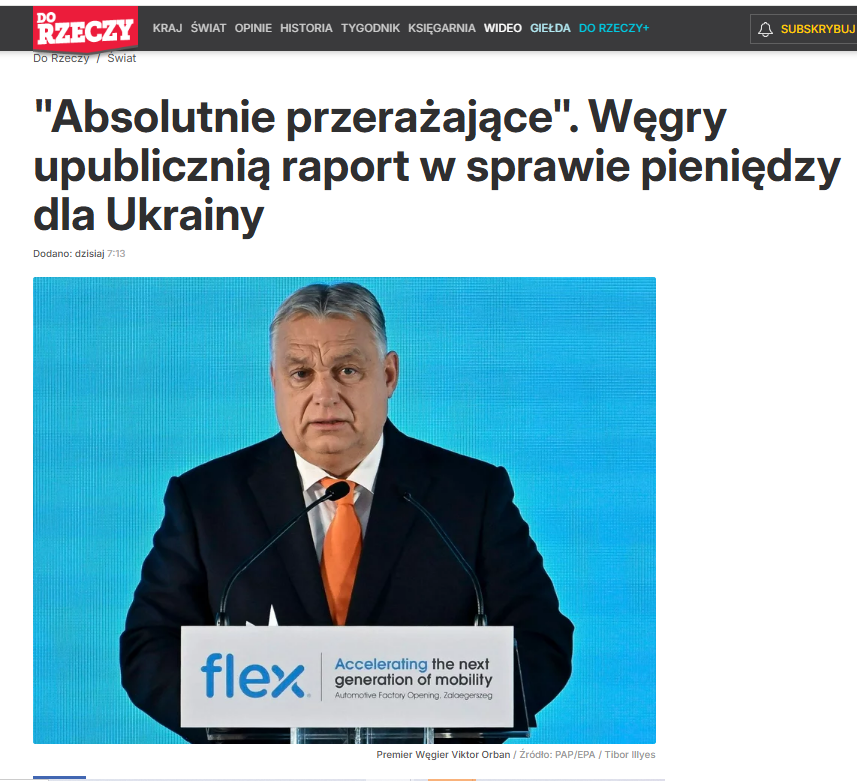 Tyle było bajek jak to zarobimy na odbudowie Ukrainy. Od razu pytałem: kto za to zapłaci bo Ukraina nie ma pieniędzy. Wiktor Orban właśnie ujawnił raport, że UE czyli MY także mamy wydać na najbliższe 10 lat 800mld € - szacując nasz udział ~20000zł od każdego pracującego Polaka!