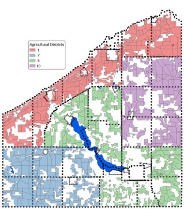 Current land in the #CHQAgDistrict can be seen on the parcel viewer at bit.ly/CHQgis. If your viable ag. land is not enrolled, considering completing an ag. inclusion request during the month of January. More info: bit.ly/CHQaginclusion
#AGinCHQ #FarmCHQ