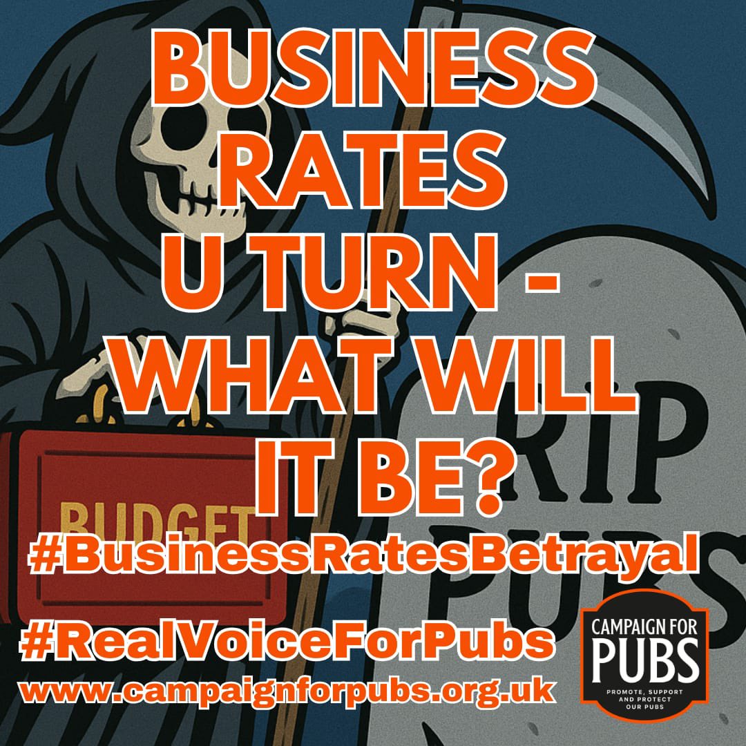 It’s a big relief that the Government is going to do a U-turn on the #pubs #BusinessRatesBetrayal but we need to see what the detail is. Hats off to all #publicans, campaigners &amp; MPs who have challenged this, but whatever the concession is, the flawed revaluation must be scrapped