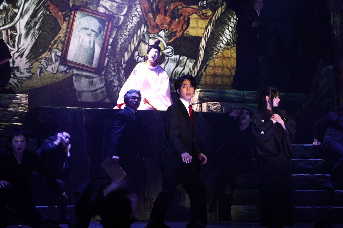 enterstage_jp's tweet image. 【✍Report✍】

舞台『鬼太郎誕生 ゲゲゲの謎』開幕レポ！鈴木拡樹＆村井良大で再構築する“愛”の物語（会見＆ゲネプロ）
enterstage.jp/articles/172000

🎬PR!3公演でライブ配信あり
▼配信購入はこちら
video.unext.jp/freeword/live?…

#舞台ゲ謎 
#鈴木拡樹 #村井良大
#岡本姫奈 #三上市朗 #良知真次