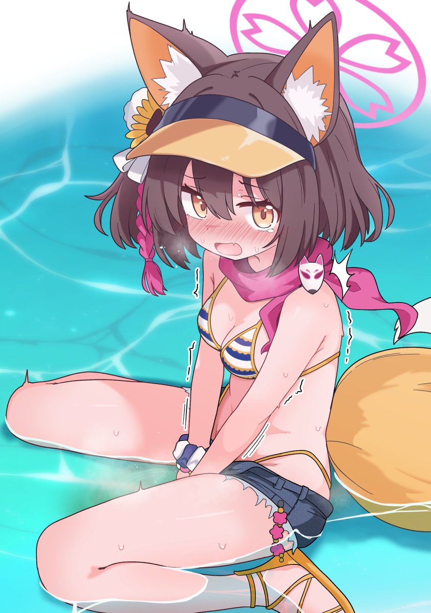 LmCGaragEE's tweet image. ちょ、ちょっと休んでいるだけです...!🌊🦊💦