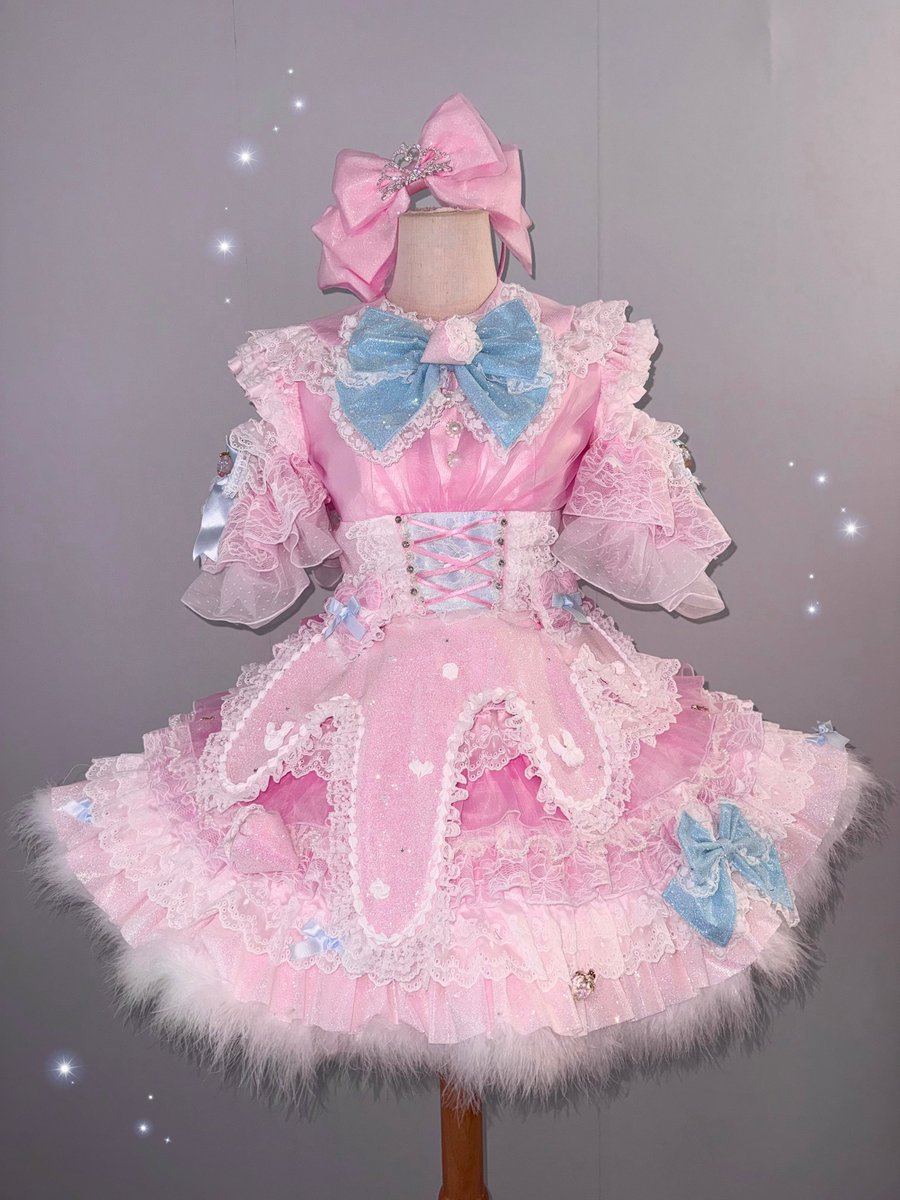 SWEET STEADY 音井結衣様 @yui_ss0109 ♡ 生誕衣装🩵🩷 去年に引き続き