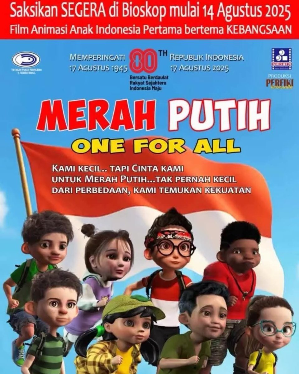 FilmIndoSource's tweet image. The Oscars announced that ‘MERAH PUTIH ONE FOR ALL’ is not eligible for Best Picture consideration at the 98th Academy Awards.